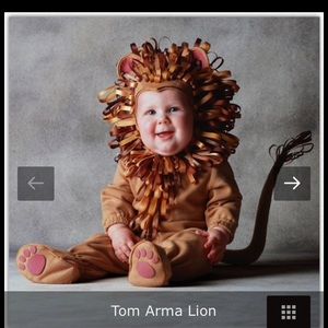 Tom Arna Lion Costume 18m-2T